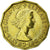 Moneda, Gran Bretaña, Elizabeth II, 3 Pence, 1966, MBC+, Níquel - latón
