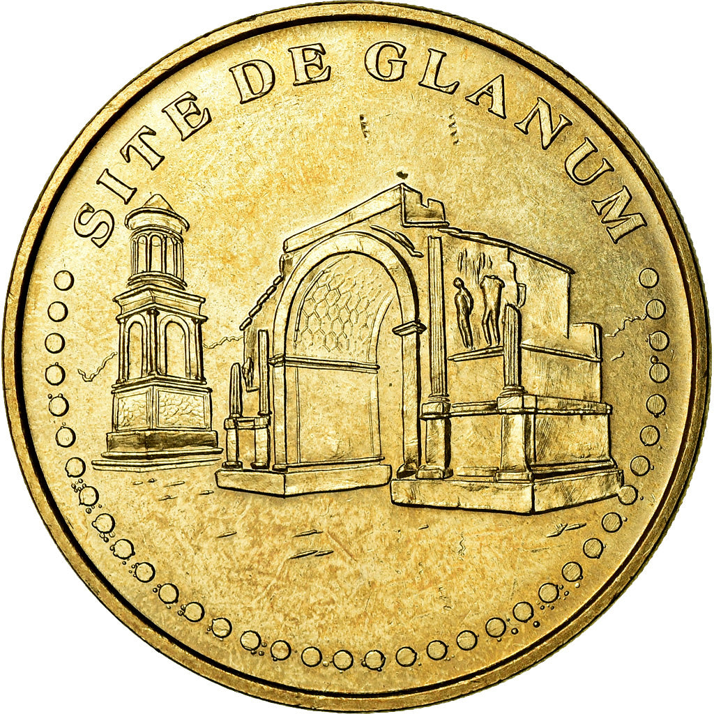 France, Token, Touristic token, Saint-Rémy de Provence - Site de Glanum - Face