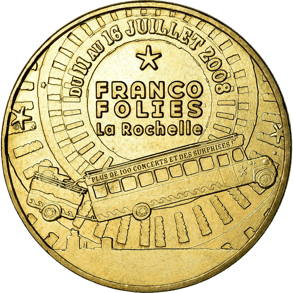 France, Token, Touristic token, La Rochelle - Francofolies, Arts & Culture
