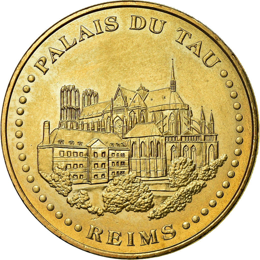Francia, Token, Touristic token, Reims - Palais du Tau n°2, Arts & Culture