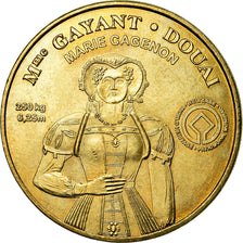 Francja, Token, Żeton turystyczny, Douai - Mme Gayant Marie Cagenon, Sztuka i