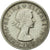 Coin, Great Britain, Elizabeth II, 6 Pence, 1957, EF(40-45), Copper-nickel