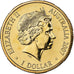 Australia, Elizabeth II, 1 Dollar, 2007, Canberra, Aluminum-Bronze, MS(63)