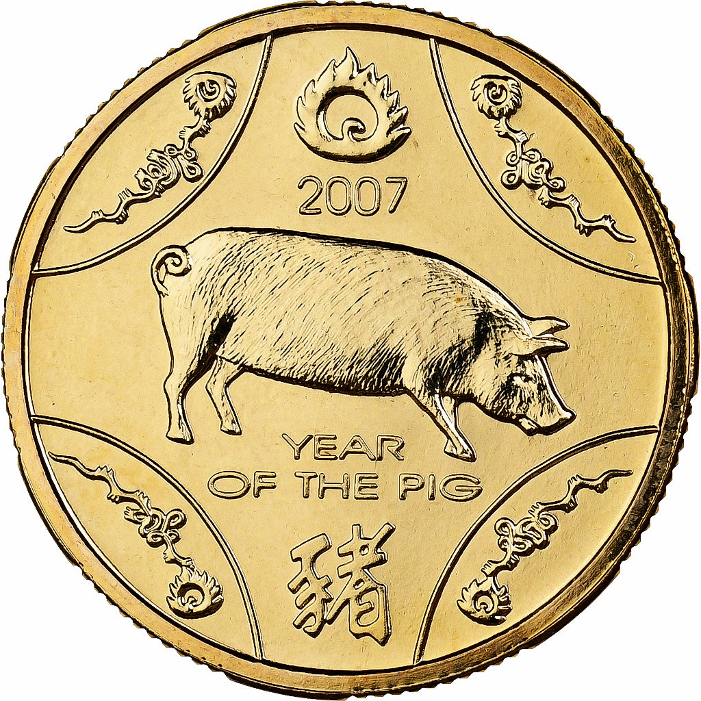 Australia, Elizabeth II, 1 Dollar, 2007, Canberra, Aluminum-Bronze, MS(63)