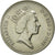 Moneda, Gran Bretaña, Elizabeth II, 5 Pence, 1987, MBC+, Cobre - níquel