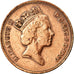 Monnaie, Grande-Bretagne, Elizabeth II, 2 Pence, 1989, TTB, Bronze, KM:936