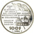 Munten, Frankrijk, Général Leclerc, 100 Francs, 1994, BE, FDC, Zilver