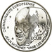 Munten, Frankrijk, Jean Monnet, 100 Francs-15 Ecus, 1992, BE, FDC, Zilver
