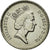 Münze, Großbritannien, Elizabeth II, 5 Pence, 1992, SS+, Copper-nickel