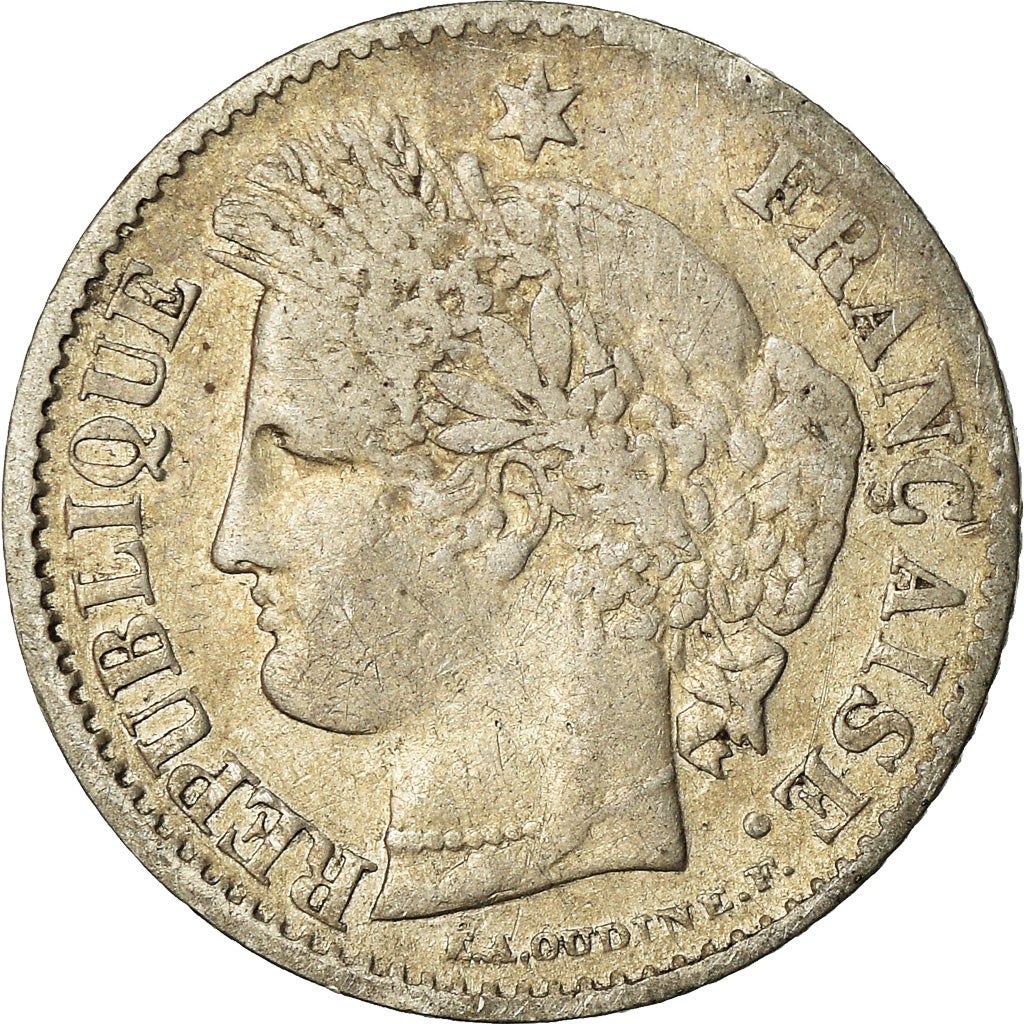 Monnaie, France, Cérès, 20 Centimes, 1850, Paris, TB, Argent, Gadoury:303