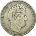 Monnaie, France, Louis-Philippe, 5 Francs, 1845, Strasbourg, TB, Argent