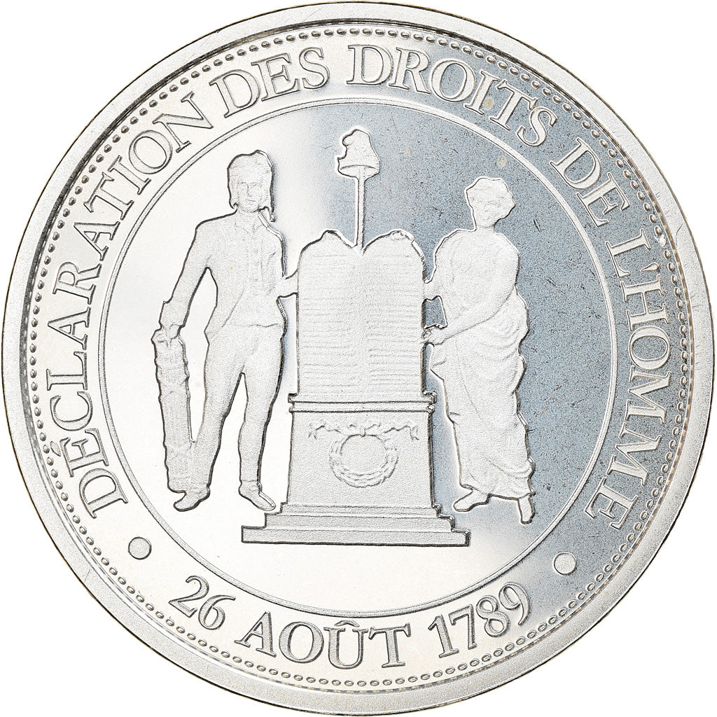 France, Médaille, Révolution Française, Déclaration des Droits de l'Homme
