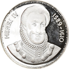 France, Medal, Henri IV, History, MS(63), Silver