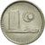Moneta, Malezja, 10 Sen, 1978, Franklin Mint, AU(50-53), Miedź-Nikiel, KM:3