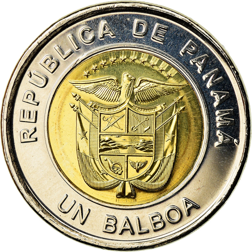 Monnaie, Panama, Eglise San José, Balboa, 2019, SPL, Bi-Metallic