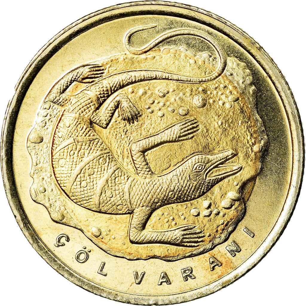 Monnaie, Turquie, Varan, Lira, 2015, SPL, Bi-Metallic