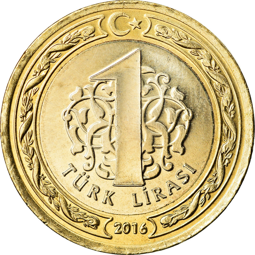 Münze, Türkei, veterans, Lira, 2016, UNZ, Bi-Metallic