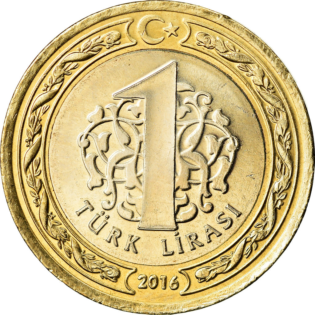 Münze, Türkei, veterans, Lira, 2016, UNZ, Bi-Metallic
