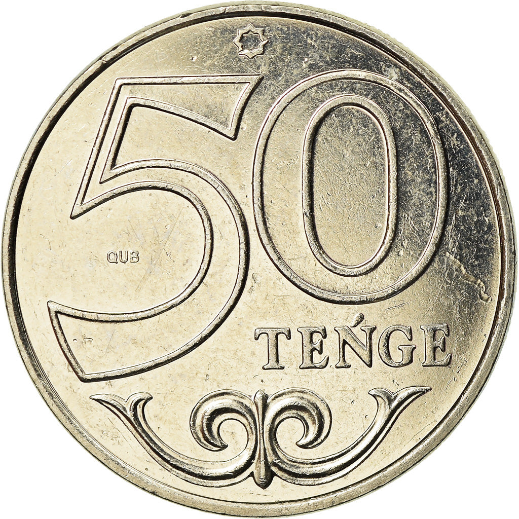 Coin, Kazakhstan, 50 Tenge, 2019, Kazakhstan Mint, MS(63), Nickel-brass