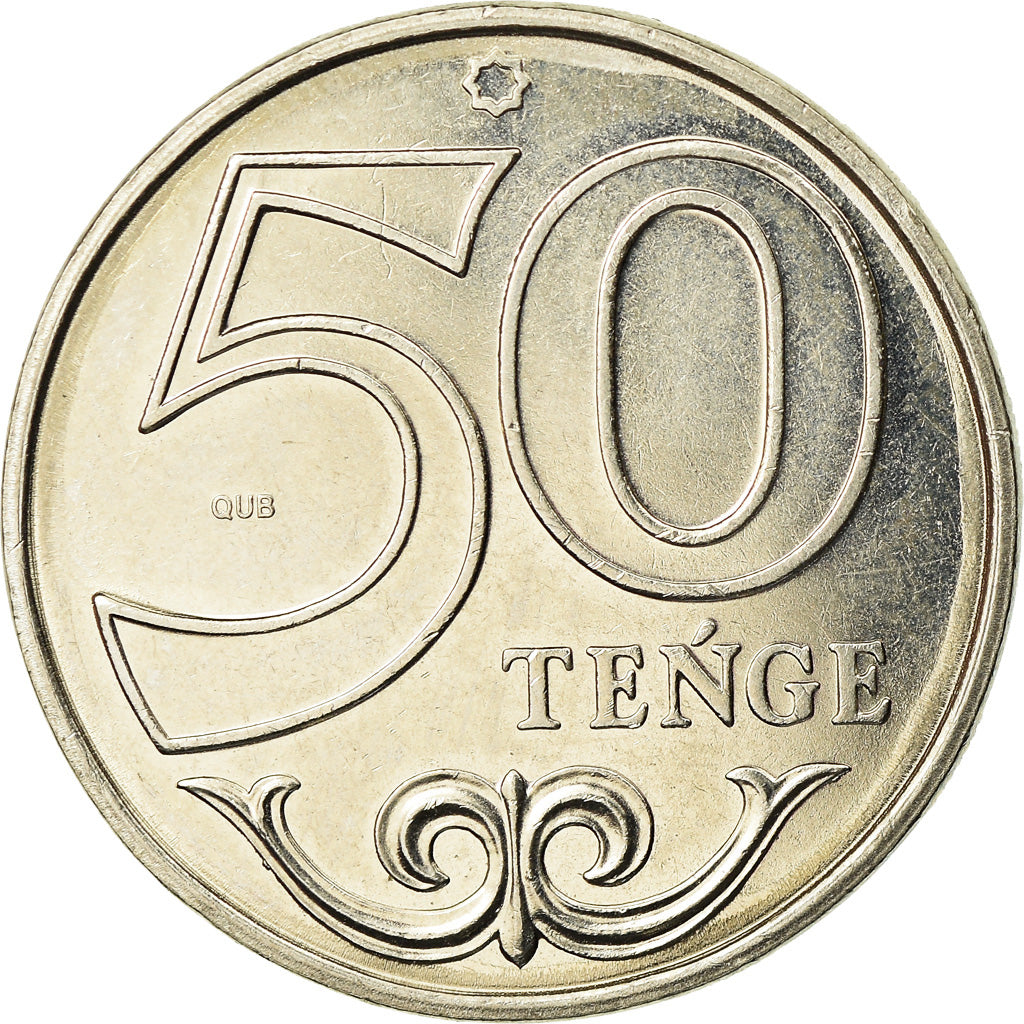 Coin, Kazakhstan, 50 Tenge, 2019, Kazakhstan Mint, MS(63), Nickel-brass
