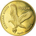 Monnaie, Australie, 5 Dollars, 2018, Falcon Islands - Aigle royal, SUP+, Laiton