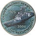 Moneda, Zimbabue, Shilling, 2017, Warship - Oliver Hazard Perry, SC, Níquel