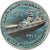 Moneda, Zimbabue, Shilling, 2017, Warship -  Battleship Marat, SC, Níquel