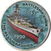 Coin, Zimbabwe, Shilling, 2017, Warship -  Battleship Iowa, MS(63), Nickel