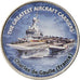 Münze, Simbabwe, Shilling, 2019, Warship -  Porte-avions Charles de Gaulle