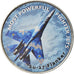 Moneda, Zimbabue, Shilling, 2019, Fighter jet - Flanker, SC, Níquel chapado en