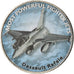Coin, Zimbabwe, Shilling, 2018, Fighter jet - Dassault Rafale, MS(63), Nickel