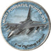 Monnaie, Zimbabwe, Shilling, 2018, Fighter jet - F-16 Fighting Falcon, SPL