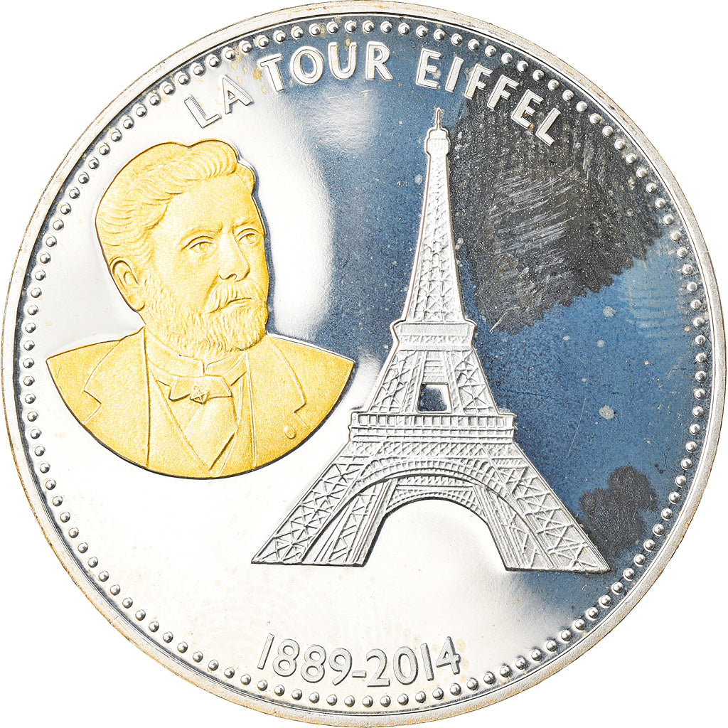 France, Medal, Les Joyaux de Paris, La Tour Eiffel, Politics, Society, War