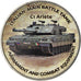 Moeda, Zimbabué, Shilling, 2019, Tanks - C1 Arlete, MS(63), Aço Niquelado