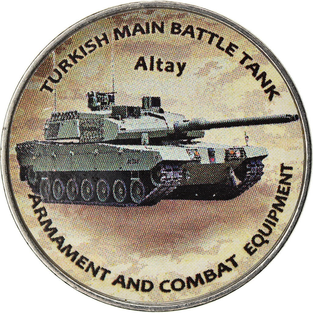 Moneta, Zimbabwe, Shilling, 2019, Tanks - Altay, SPL, Acciaio placcato nichel