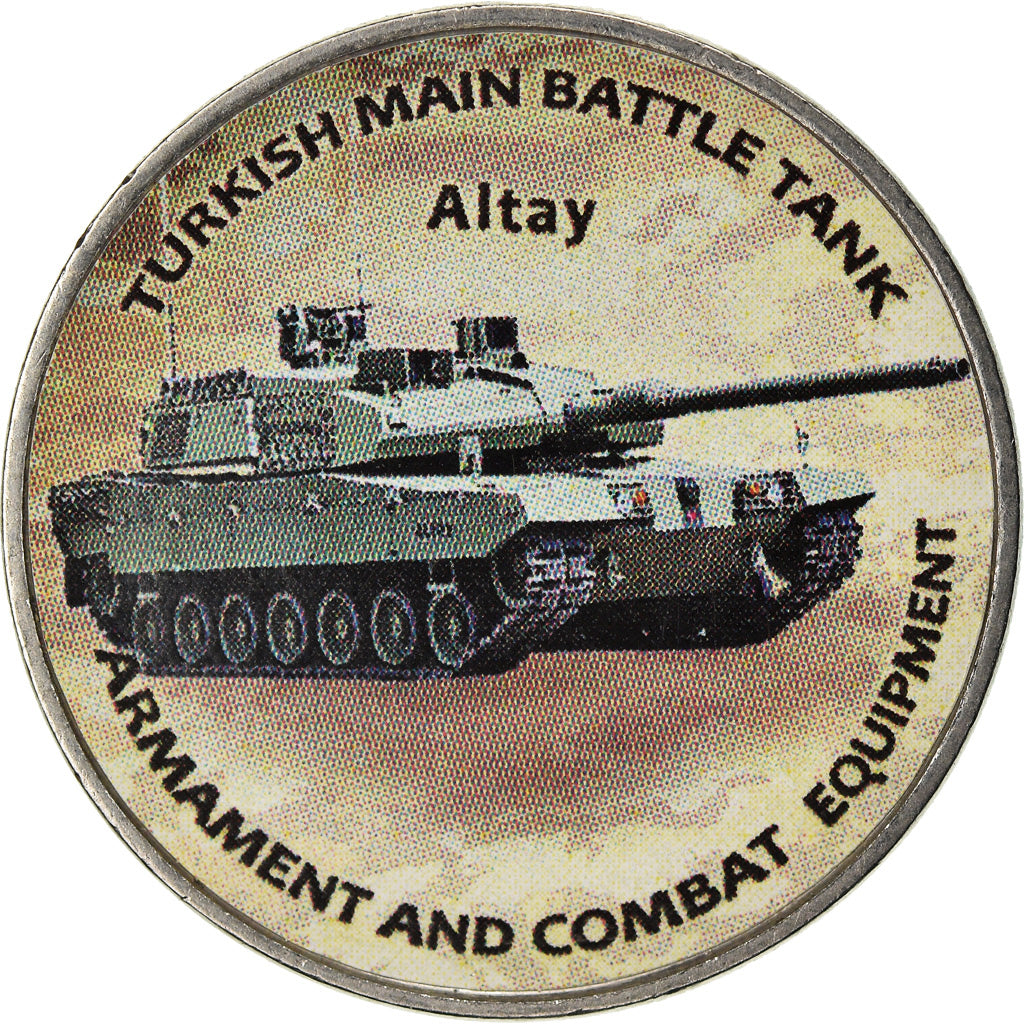 Monnaie, Zimbabwe, Shilling, 2019, Tanks - Altay, SPL, Nickel plated steel