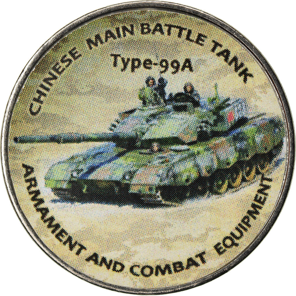 Monnaie, Zimbabwe, Shilling, 2018, Tanks - Type 99A, SPL, Nickel plated steel