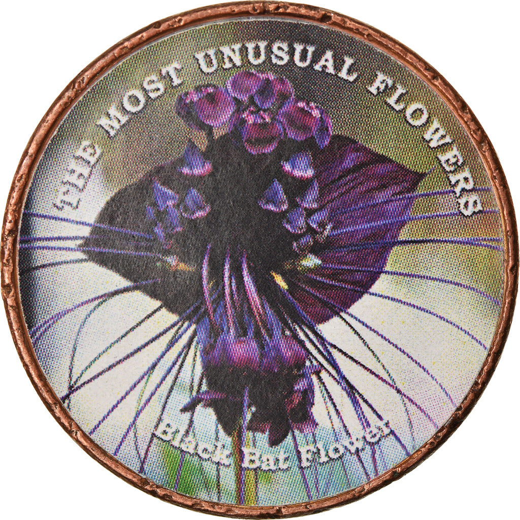 Coin, Somaliland, Shilling, 2019, Fleurs - Fleur chauve-souris, MS(63)