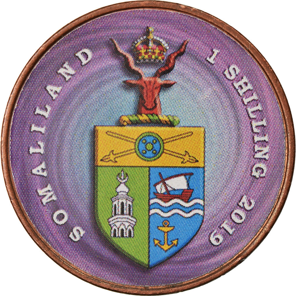 Moneta, Somaliland, Shilling, 2019, Fleurs - Fleur chauve-souris, SPL, Acciaio