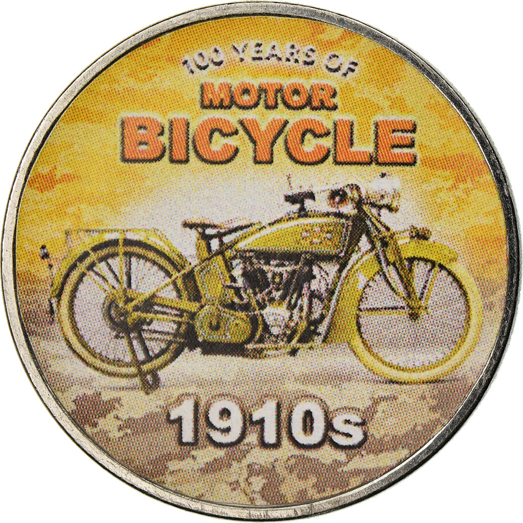 Moneta, Somaliland, 1/2 Shilling, 2019, Motos - 100 ans - 1910, SPL, Acciaio