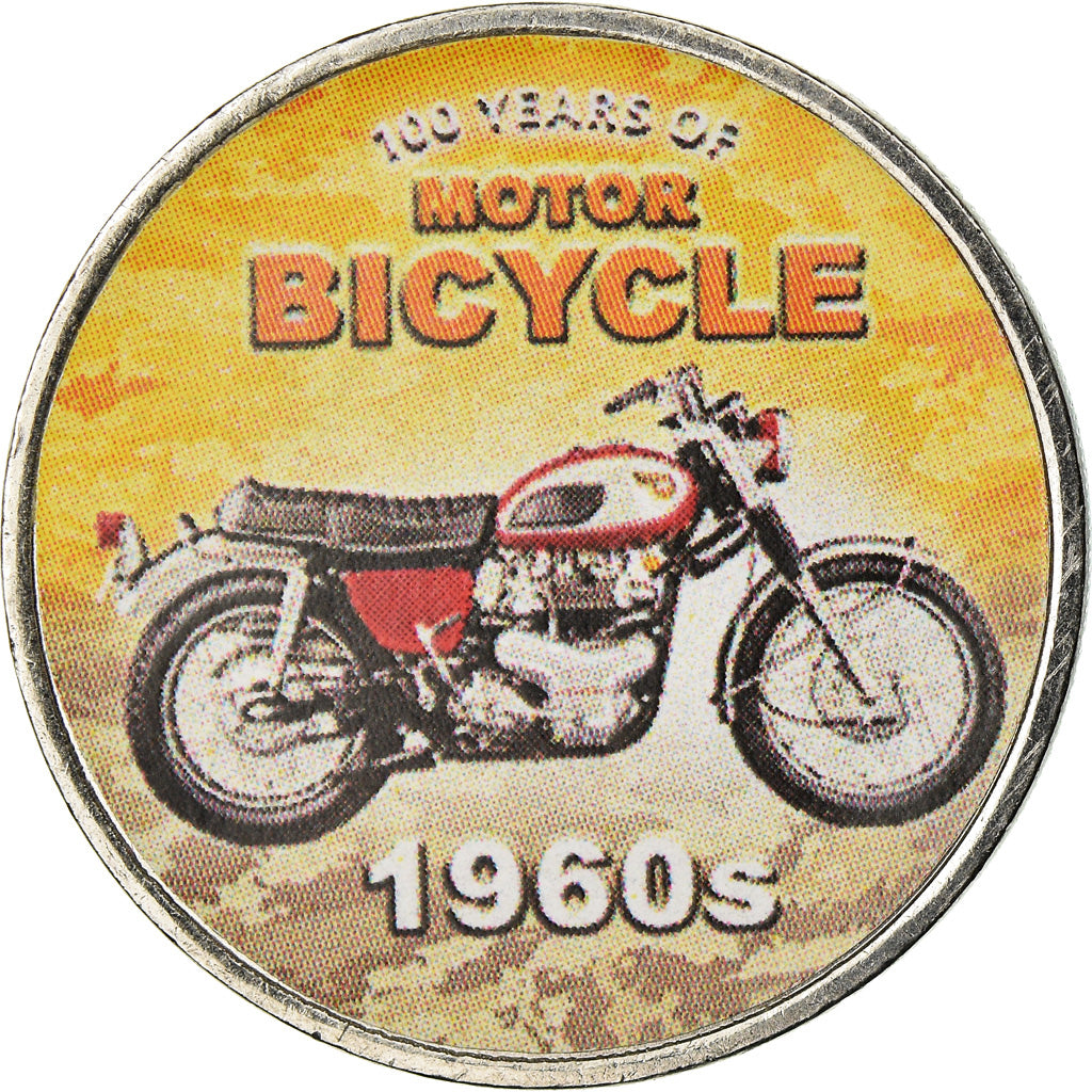 Munten, Somaliland, 1/2 Shilling, 2019, Motos - 100 ans - 1960, UNC-, Stainless