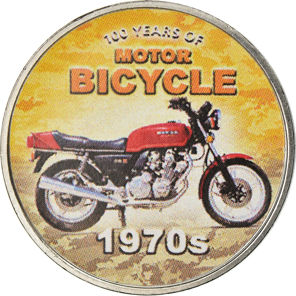 Moneta, Somaliland, 1/2 Shilling, 2019, Motos - 100 ans - 1970, MS(63), Stal