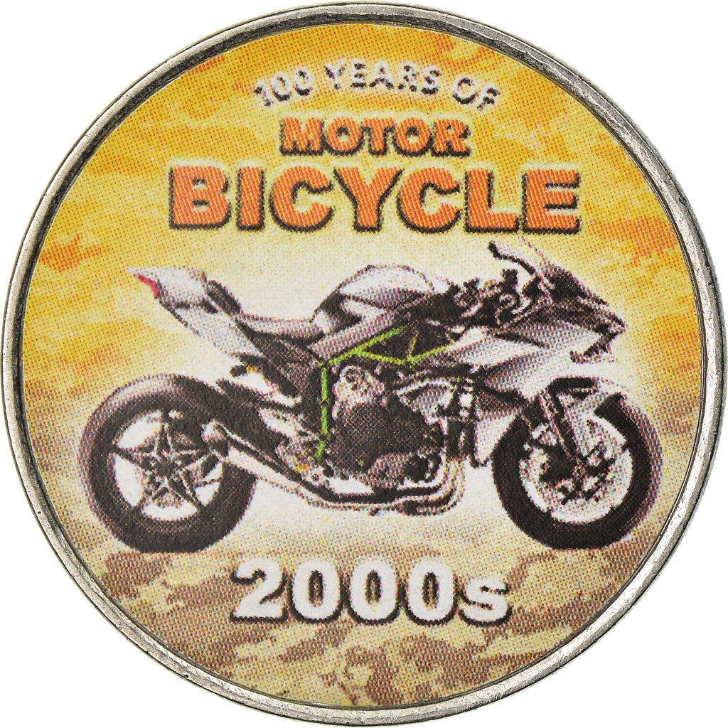 Monnaie, Somaliland, 1/2 Shilling, 2019, Motos - 100 ans - 2000, SPL, Stainless