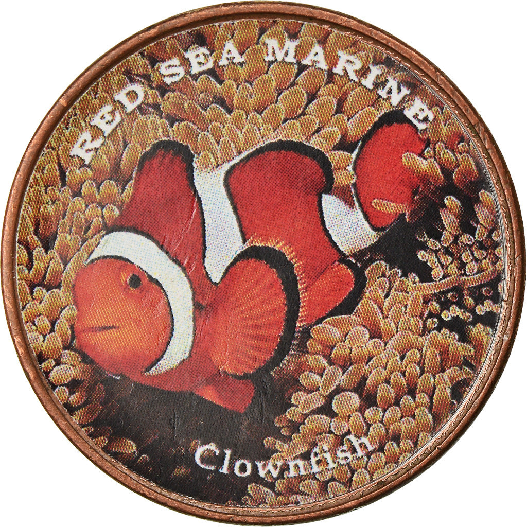 Moneta, Somaliland, Shilling, 2018, Vie sous-marine - Poisson-clown, SPL