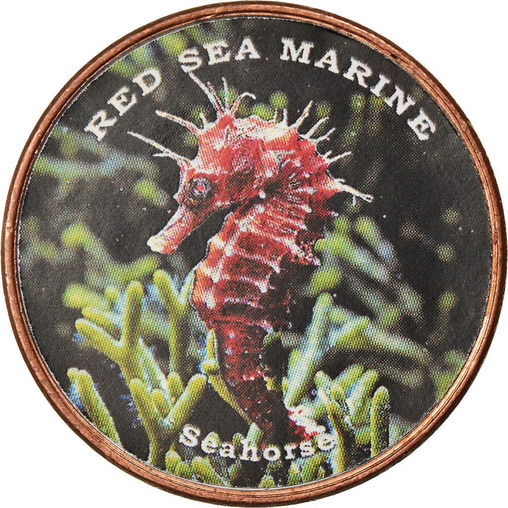 Coin, Somaliland, Shilling, 2018, Vie sous-marine - Hippocampe, MS(63)