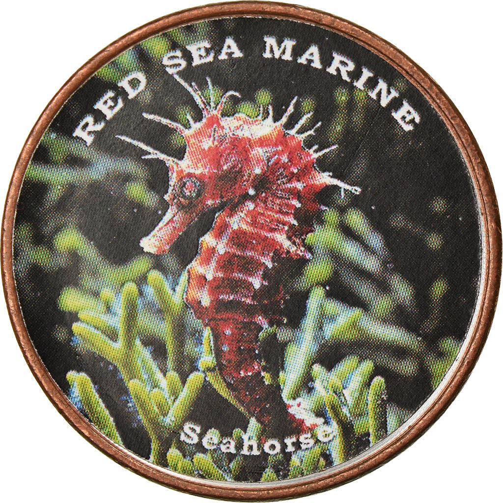 Moneta, Somaliland, Shilling, 2018, Vie sous-marine - Hippocampe, MS(63), Stal