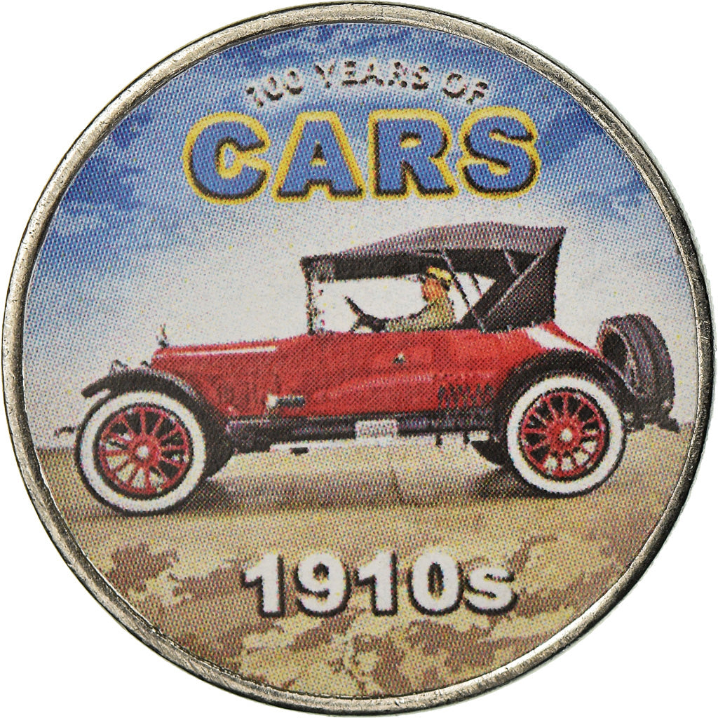 Monnaie, Somaliland, 1/2 Shilling, 2019, Automobiles - 100 ans - 1910, SPL