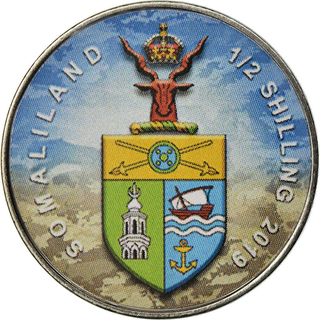 Münze, Somaliland, 1/2 Shilling, 2019, Automobiles - 100 ans - 1920, UNZ