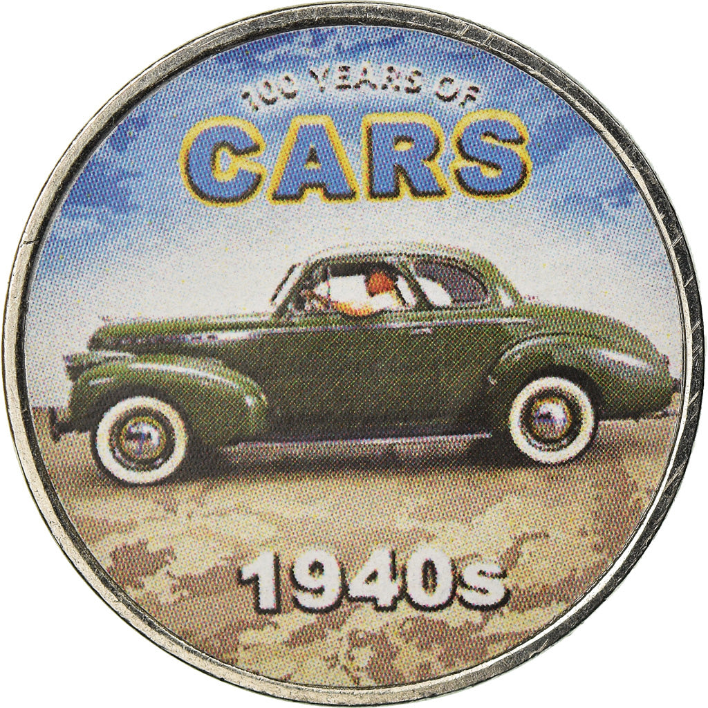 Coin, Somaliland, 1/2 Shilling, 2019, Automobiles - 100 ans - 1940, MS(63)