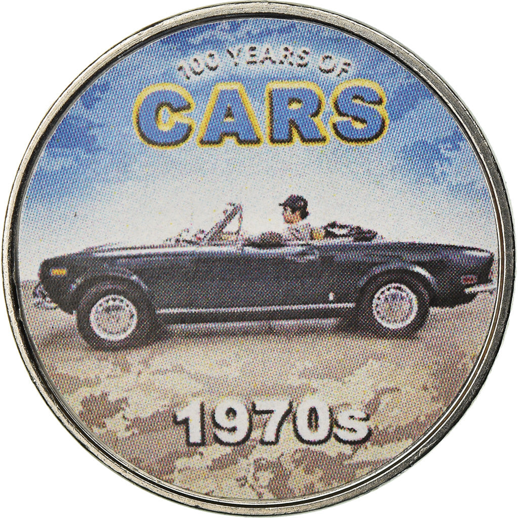 Coin, Somaliland, 1/2 Shilling, 2019, Automobiles - 100 ans - 1970, MS(63)